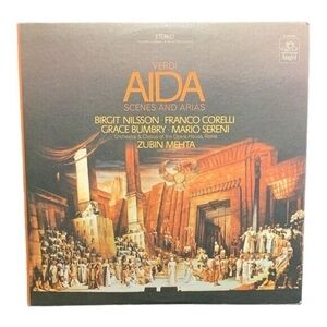LP Giuseppe Verdi   - Aida - Scenes And Arias Vinyl Record